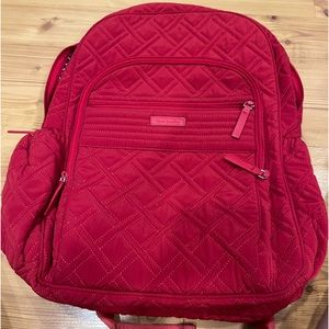 Red Vera Bradley Backpack